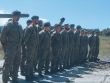Nástup pri ukončení historicky prvého kurzu preškolenia na Leopard 2A4