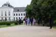 Rozlúčka prezidentky s čestnou strážou