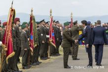 Pamätná stuha náčelníka Generálneho štábu pre 12.mechanizovaný prápor Nitra