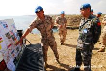 Hlavný veliteľ UNFICYP na inšpekcii v Sektore 4