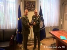 Generálmajor Novosad u predsedu Vojenského výboru EÚ a generálneho riaditeľa Vojenského štábu EÚ
