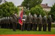 Zapožičanie bojovej zástavy samohybnému delostreleckému oddielu
